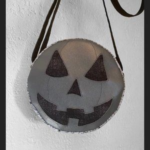 Jack O Lantern Pumpkin Crossbody Purse
